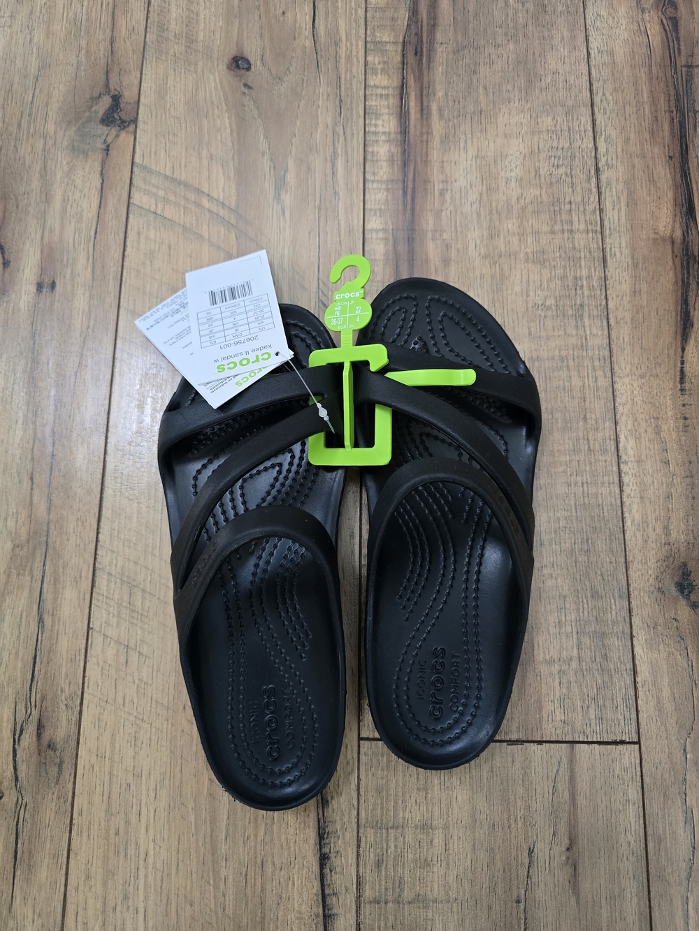 Crocs Women's Black Slide Sandals